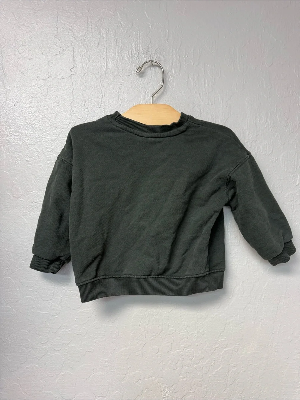 $23 ADD ON Zara boys set SWEATSHIRT JOGGERS 18-24M cotton on kids baby gap bipsy